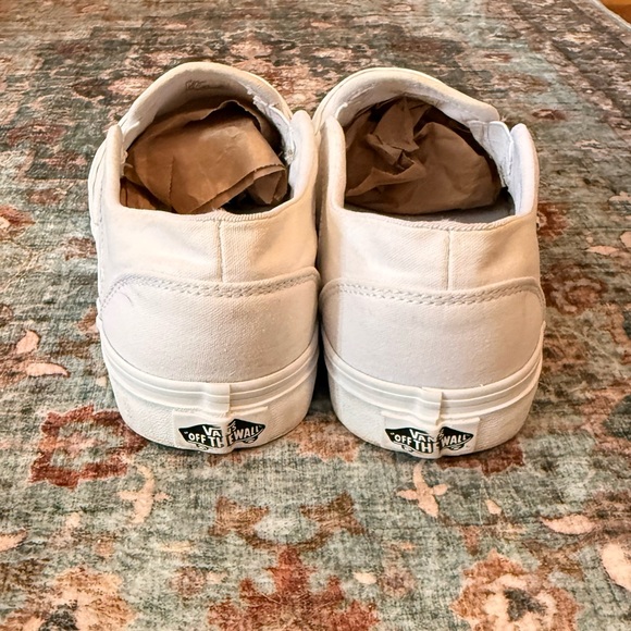 Vans white Slip-On Shoes women’s 8 - Picture 4 of 5